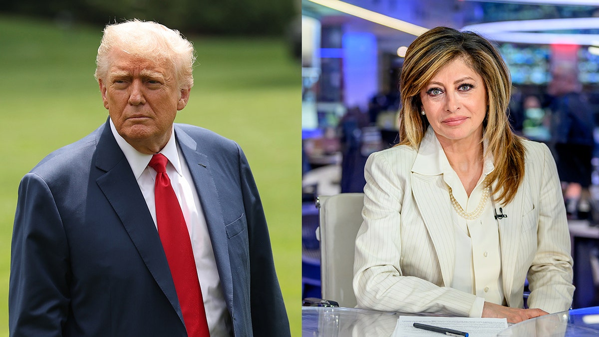 Donald Trump and Maria Bartiromo