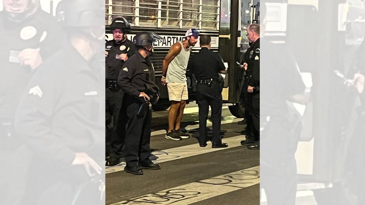 Proterster under arrest