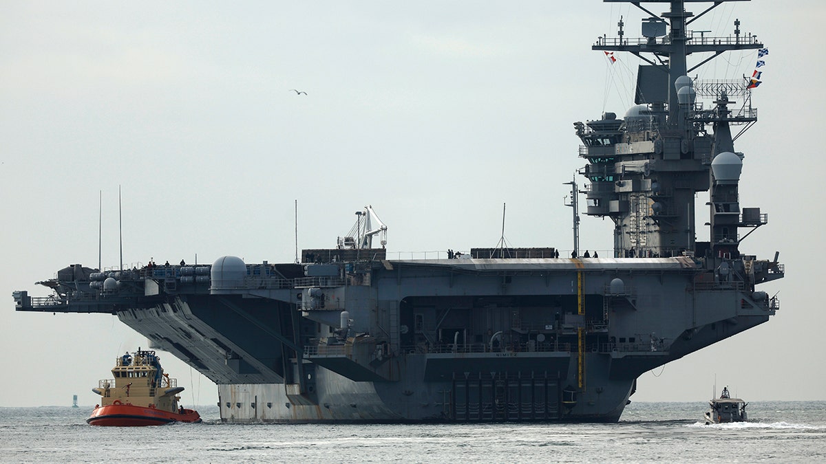 USS Nimitz at San Diego Waters