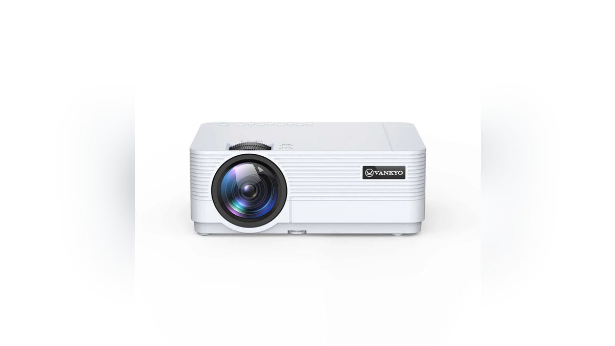 This mini-projector comes with Roku built-in.