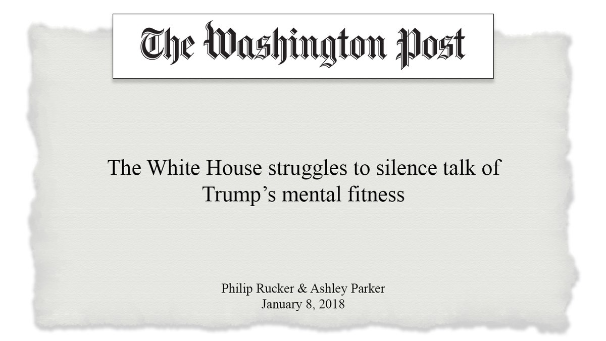 Washington Post headline