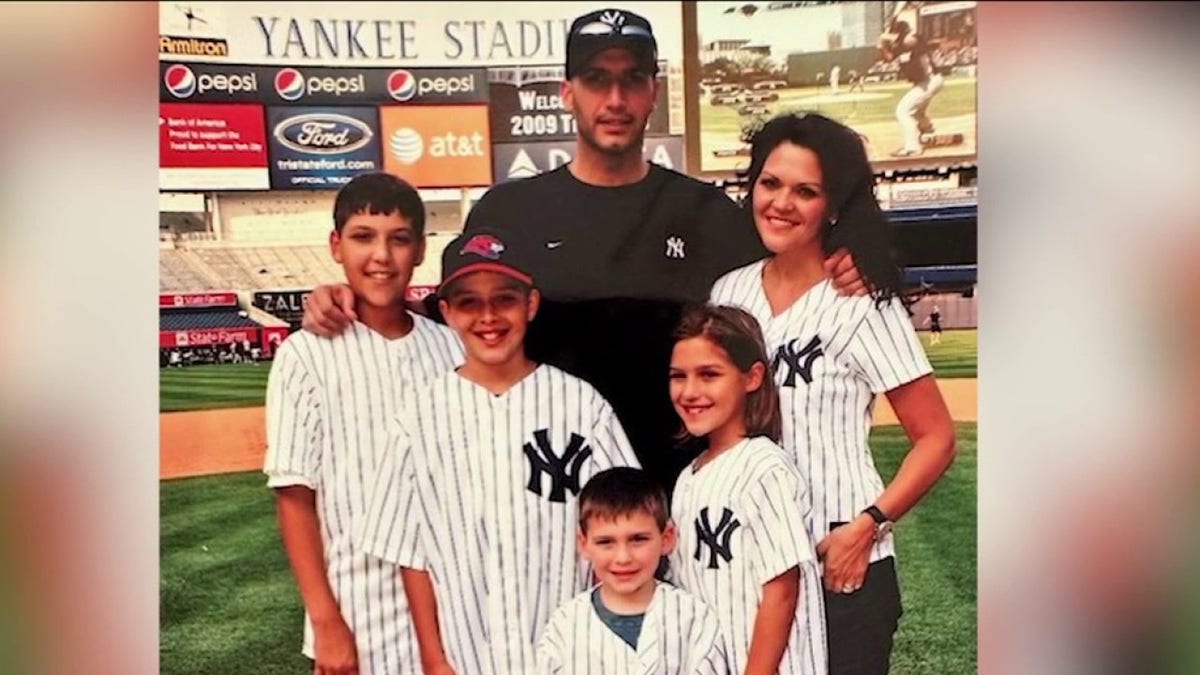 Andy Pettit and his family