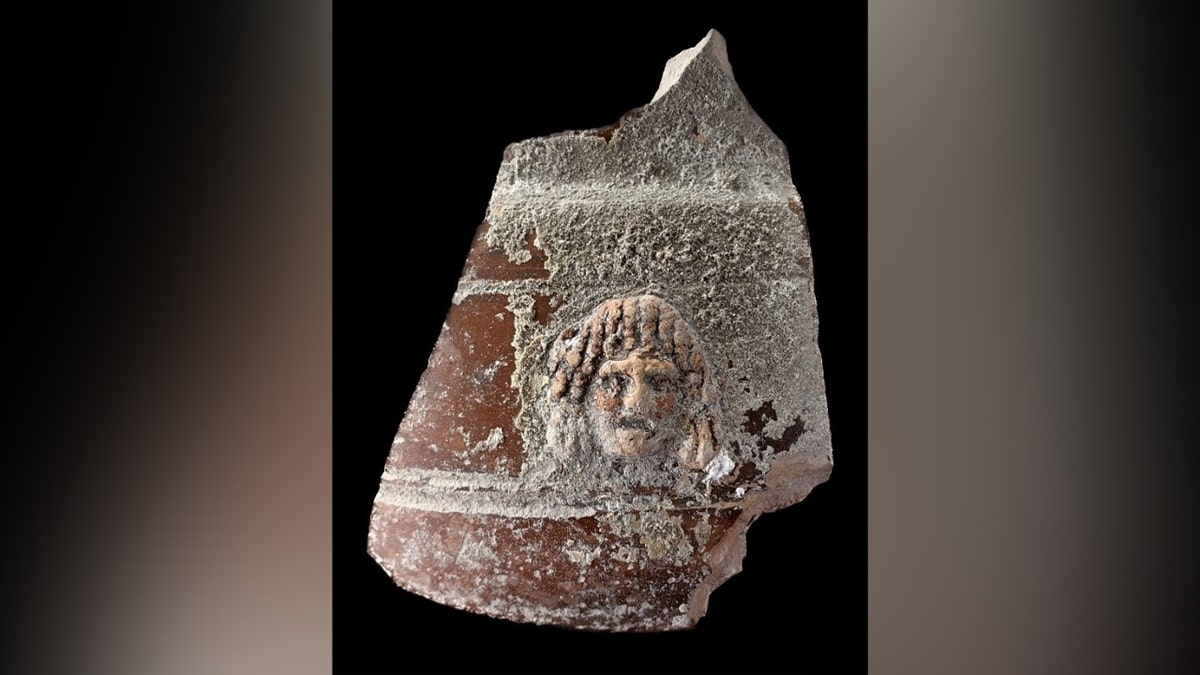 Shard of greek pottery