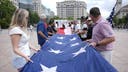 LIZ PEEK: Trump's Army celebration offers startling split screen with angry Democrats