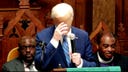 ‘This guy’: Slurring Biden takes shot at Trump, those trying to ‘erase our history’ at Juneteenth church event