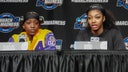 LSU's Flau'jae Johnson admits friendship with Angel Reese has soured