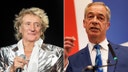 Rod Stewart says he backs Brexit leader Nigel Farage in wide-ranging political discussion