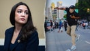 AOC downplays LA riots as mere 'teens' throwing rocks, pins blame on Trump