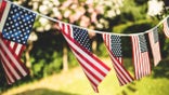flags for Fourth of July