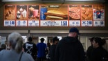 Costco food court with churros sign