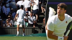 Carlos Alcaraz rushes over to help ill spectator as record-breaking heat takes toll on Wimbledon match