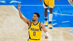 Pacers overcome 15-point 4th quarter deficit on last second shot to stun Thunder in Game 1 of NBA Finals