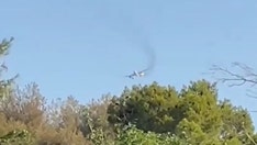 American Airlines plane makes emergency landing after engine starts smoking