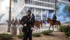LA officials charge over 40 anti-ICE protesters who allegedly assaulted officers, horses and threatened child