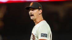 Giants pitcher Sean Hjelle speaks out after wife's explosive abuse allegations