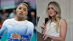 USA Gymnastics' transgender policy pages offline as Riley Gaines-Simone Biles feud rocks the sport