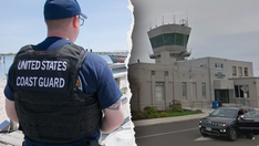 Coast Guard rescues 2 after small plane declares emergency, crashes near Connecticut airport