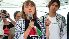 Israel vows to 'act accordingly' as Thunberg sails toward Gaza on Palestinian-flagged vessel