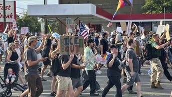 Man dies after security shoots him by mistake at 'No Kings' rally amid rifle threat - Fox News