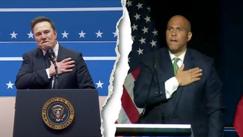Elon Musk and Cory Booker made similar salutes but media reacted much differently