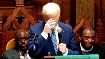 ‘This guy’: Slurring Biden takes shot at Trump, those trying to ‘erase our history’ at Juneteenth church event
