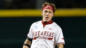 Arkansas suffers heartbreaking College World Series elimination to LSU after left fielder's critical mistake