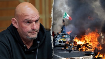 Fetterman calls out 'anarchy' in LA, noting that Dems forfeit 'moral high ground' by failing to decry violence
