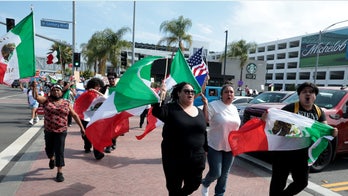 Mexico Gold Cup soccer game in Los Angeles sees anti-ICE protesters demonstrate outside stadium