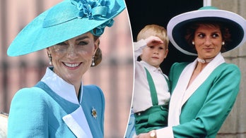Kate Middleton channels Princess Diana in striking blue outfit at Trooping the Colour
