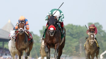 Sovereignty wins 157th Belmont Stakes, charging past Journalism down final stretch