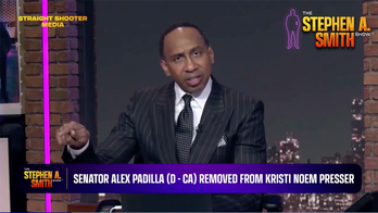ESPN star unleashes on 'out of control' Padilla for crashing Noem press conference