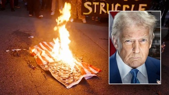 Trump vows consequences for 'animals' burning American flags in LA, slams those waving other countries' flags