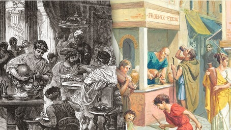 Ordinary ancient Romans ate 'luxury' meat at fast-food shops, new research reveals