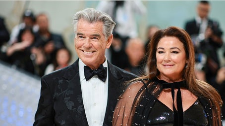 Pierce Brosnan reveals the secret to his marriage while starring with sons in new film