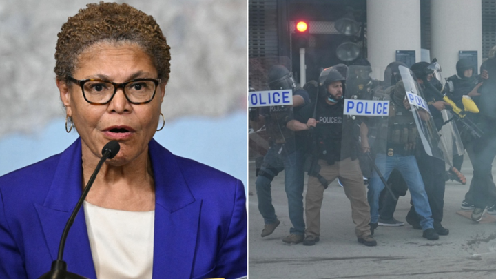 Los Angeles Riots: Bass Blames Trump as Left-Wing Radicals Wreak Havoc