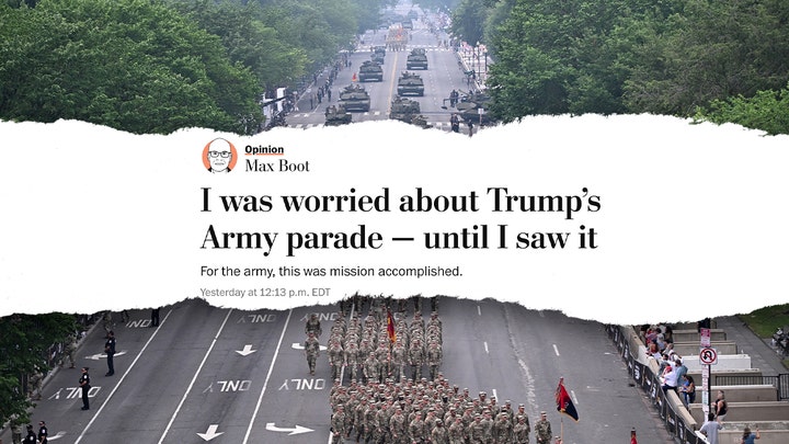 Anti-Trump Washington Post columnist admits he loved military parade