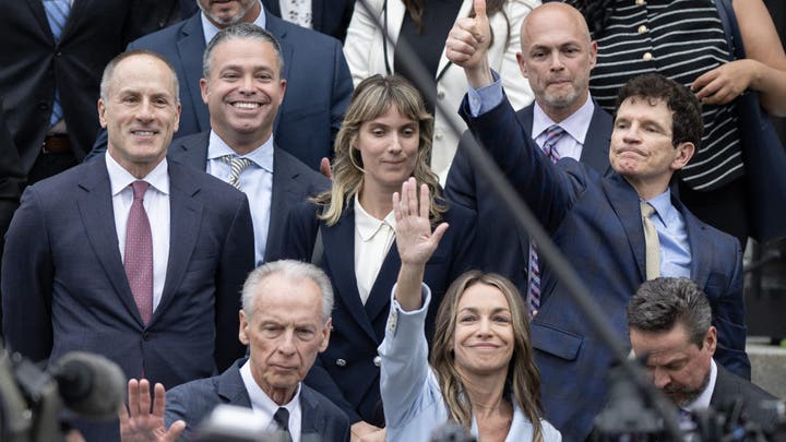 Karen Read exits court after not guilty verdict