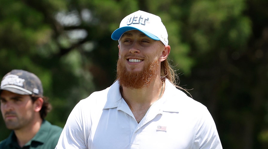 49ers star George Kittle talks golf, building camaraderie at Tight End University