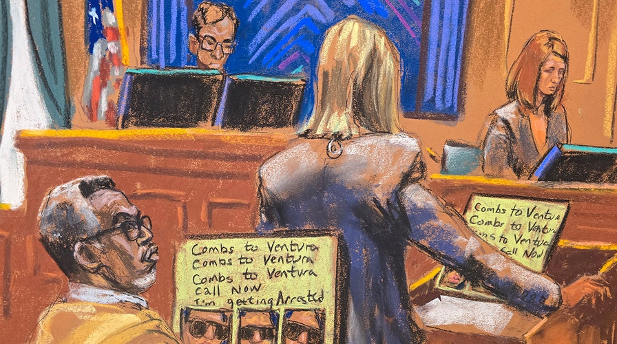 Jury hears audio message Diddy sent to his ex-girlfriend