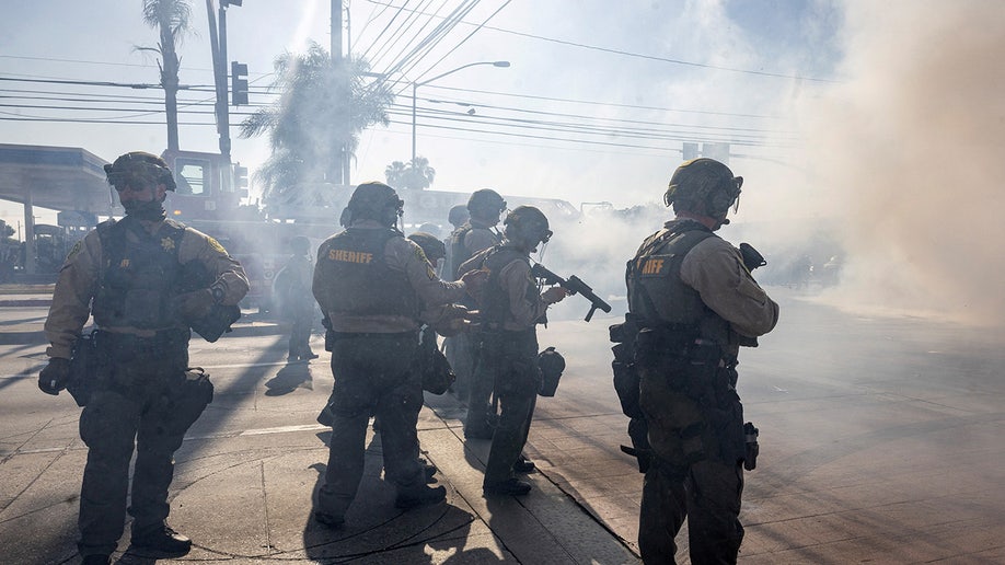 ICE riot LA