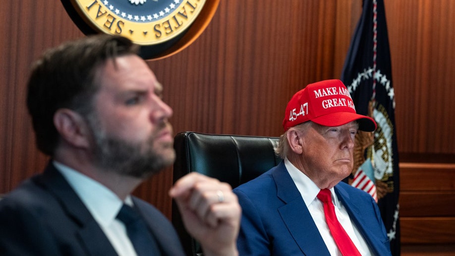 President Donald J. Trump successful The Situation Room, June 21, 2025