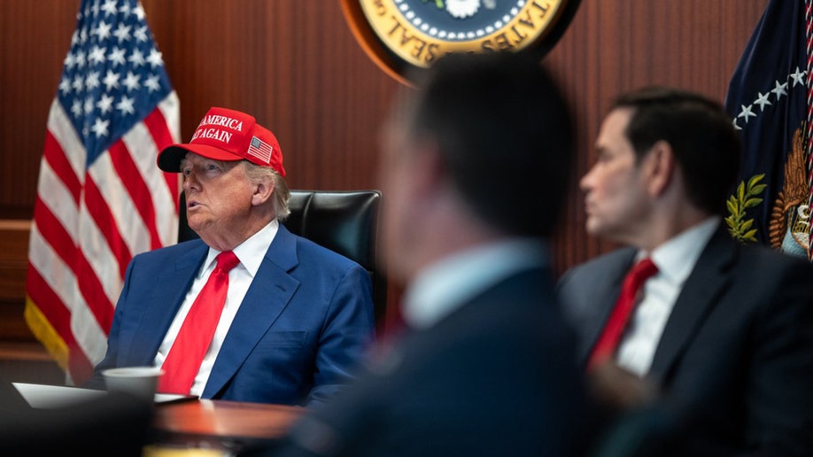 President Donald J. Trump successful The Situation Room, June 21, 2025
