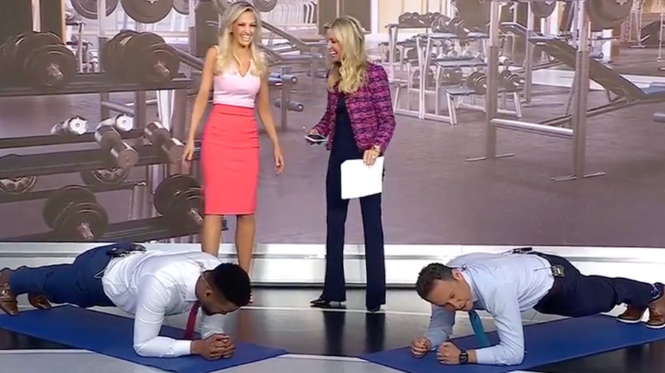 Can you hold a plank longer than others your age? Fox hosts test their core strength