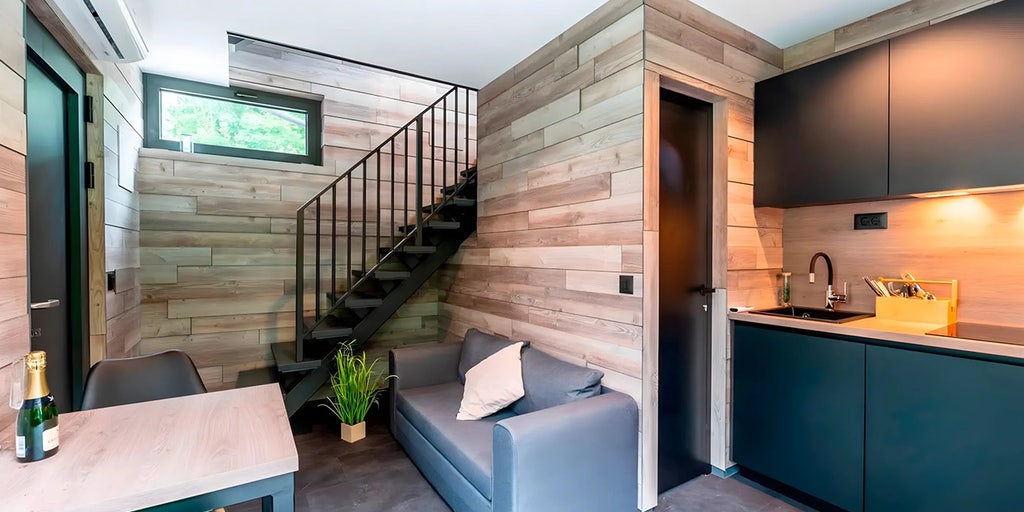 Vertical tiny homes redefine compact living