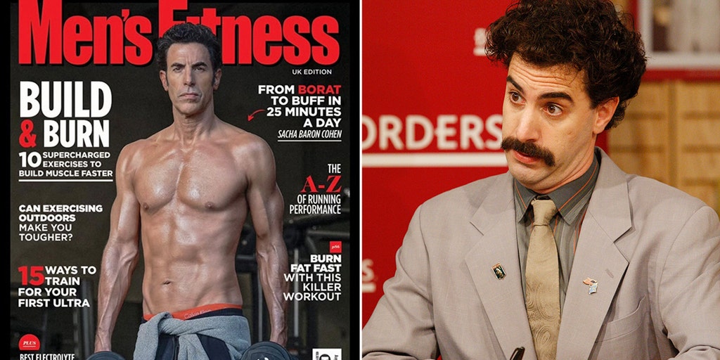 Sacha Baron Cohen en portada de revista