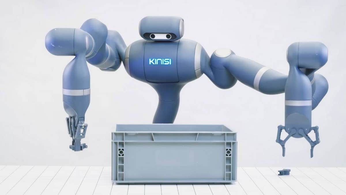 The Kinisi 01, also known as KR1, is a powerful autonomous humanoid robot. (Kinisi Robotics)