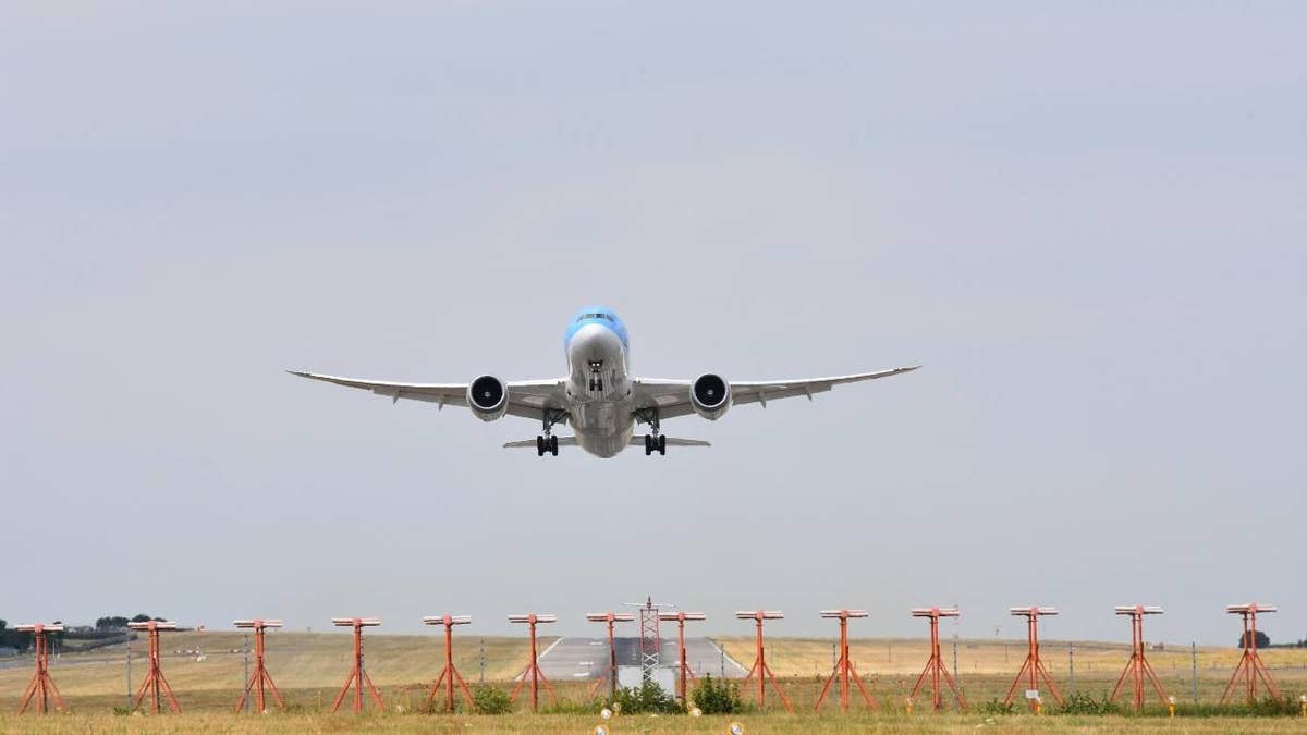 plane taking off