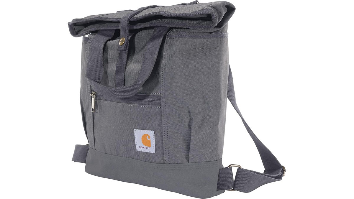 This catch-all backpack holds the essentials.