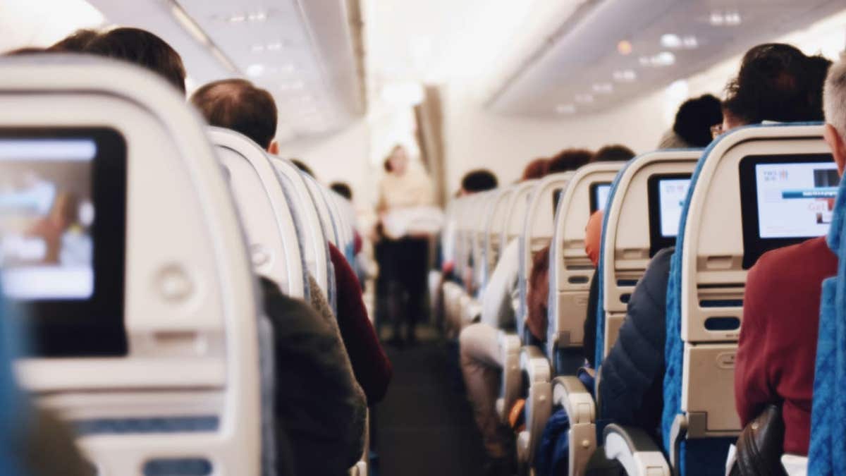 plane interior