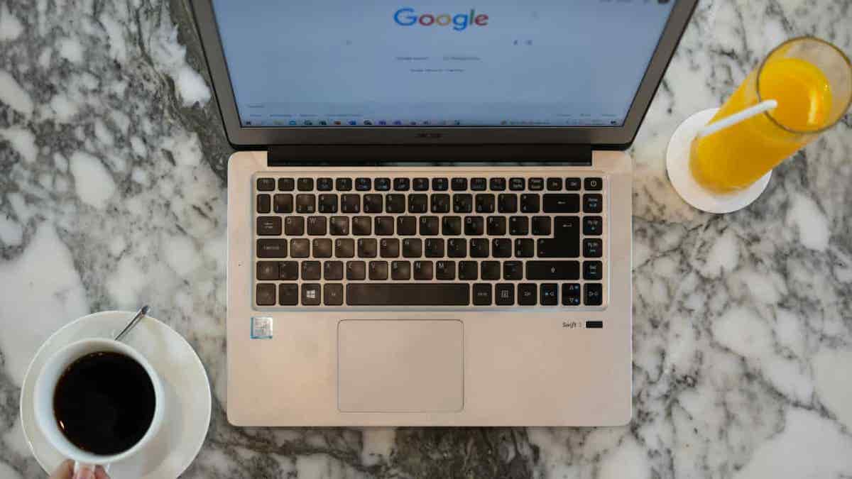 A personification utilizing Google connected a laptop. (Kurt "CyberGuy" Knutsson)